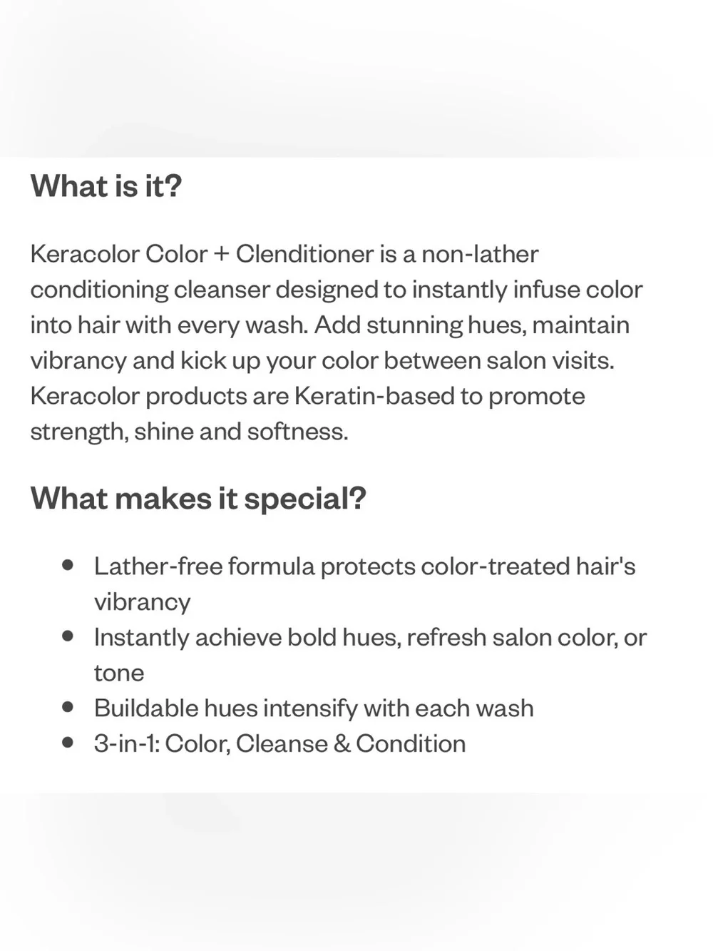 Color+ Clenditioner Lavender Hair Conditioner 2 new unopened bottles